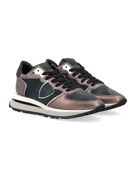 Buty do biegania Philippe Model zamszowe do biegania czarne