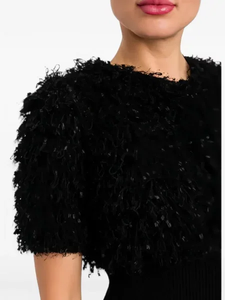 Decupat geacă Twinset negru