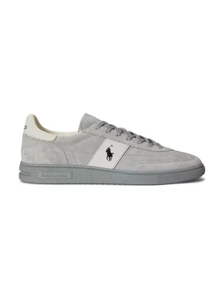 Semišové tenisky Polo Ralph Lauren Bedford Pp sivá