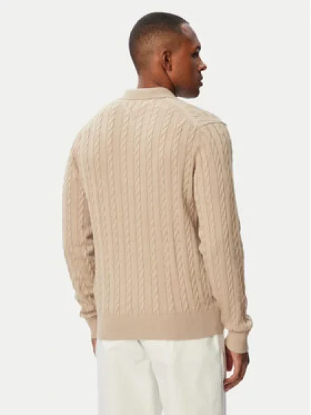 Tommy Hilfiger Pulover Classic Svetlo bež
