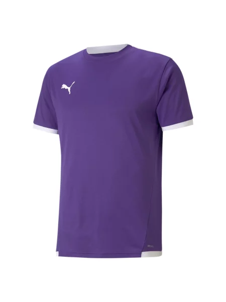 Koszulka do piłki nożnej dla dzieci Puma JR Teamliga Jersey fioletowa