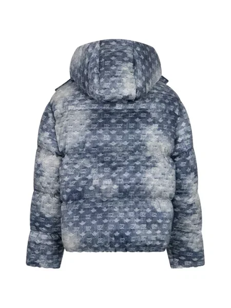 Geacă cu puf Dsquared2 albastru