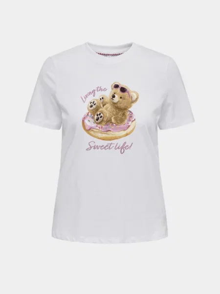 Футболка Only білий