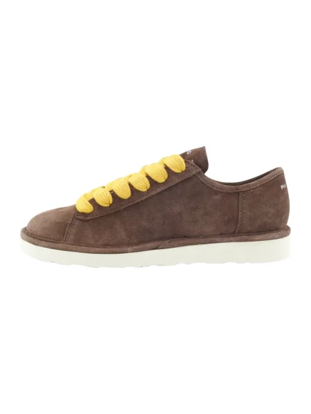 Sneakersy Panchic skórzane brązowe