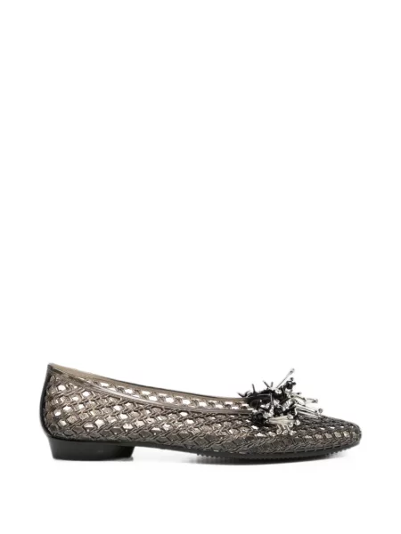 Pantofi cu toc Heavenly Jelly fără toc negru