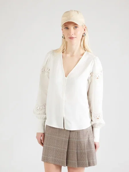 VERO MODA Blúz VMTHEA' fehér