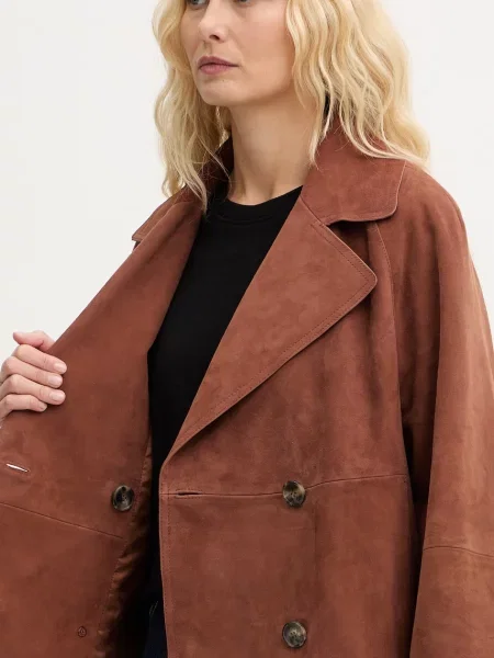 Weekend Max Mara коротка куртка замшева SOSPIRO