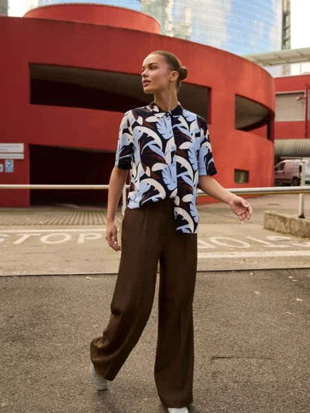 Pantaloni Marisse maro