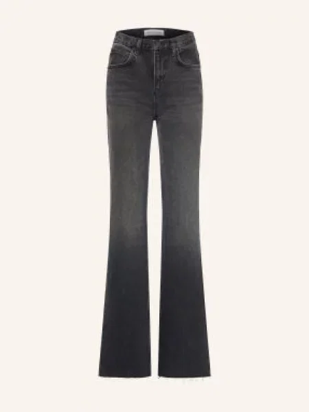The Frankie Shop Rovné Džíny Dalston grey wash šedé