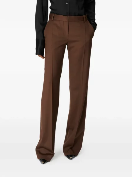 Pantaloni Marine Serre de lână maro