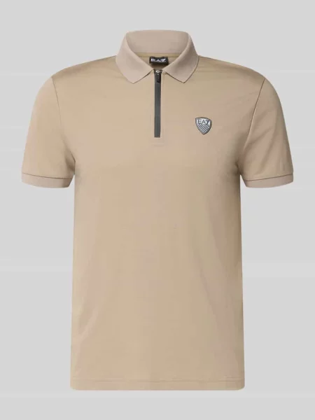 Koszulka Ea7 Emporio Armani beżowa