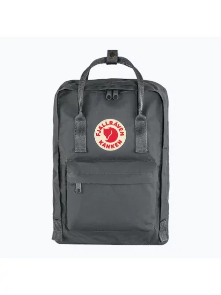 Plecak miejski Fjällräven Kanken Laptop 13 l super grey szary