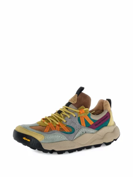 Virágos sneaker Flower Mountain barna