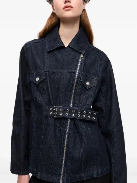 Geacă de blugi Ganni albastru