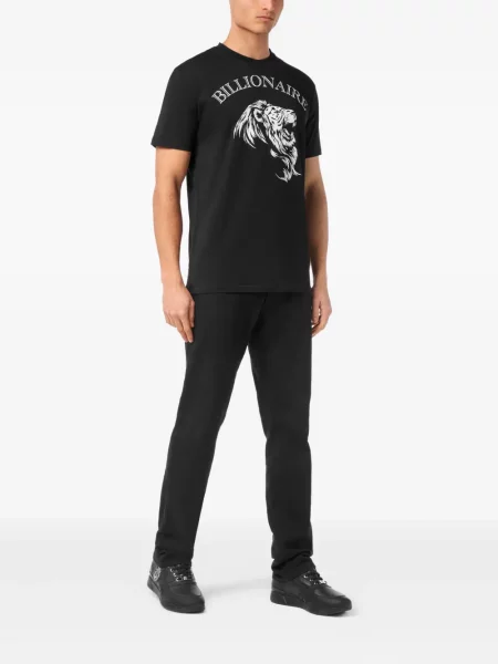 Tricou Billionaire cu imagine negru