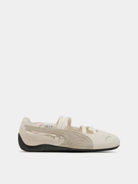 Шкіряні Балетки PUMA SPEEDCAT BALLET бежевий