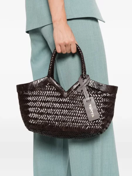 Shopper kabelka Vipera hnedá