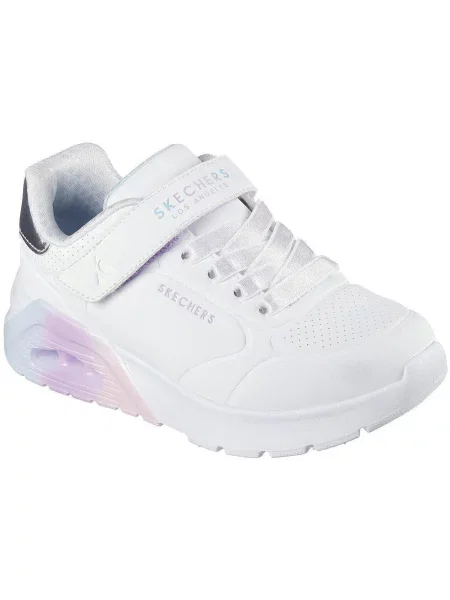 Buty sportowe dla dzieci Skechers Uno Lite Vivid białe