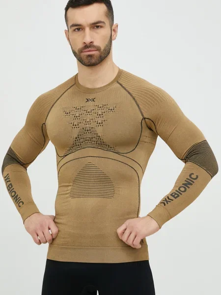 Pánske termo tričko X-Bionic Radiactor gold zelená