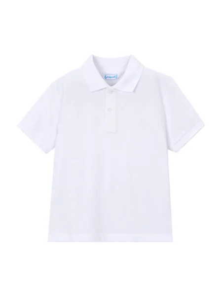 Mayoral Tricou polo alb