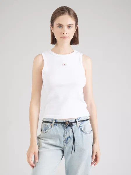 Top Calvin Klein Jeans alb