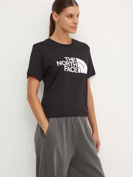 Tričko The North Face W S/S Relaxed Easy Tee černá