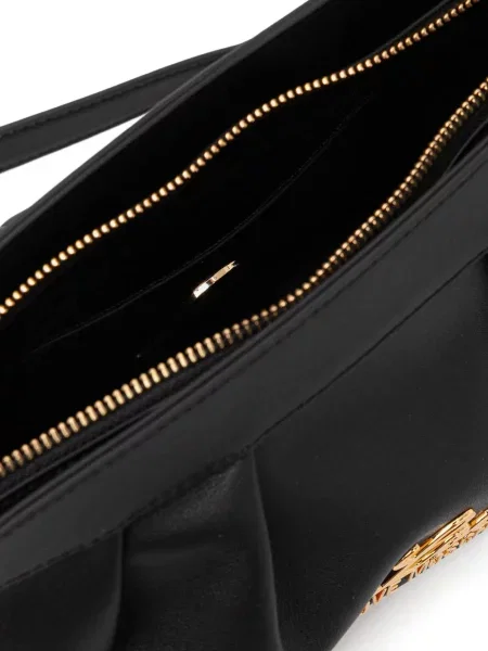 Geantă Love Moschino țesută negru