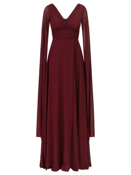 Kraimod Rochie de seară vin roșu