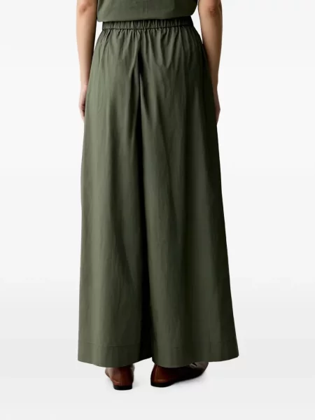 Pantaloni palazzo Benetton verde
