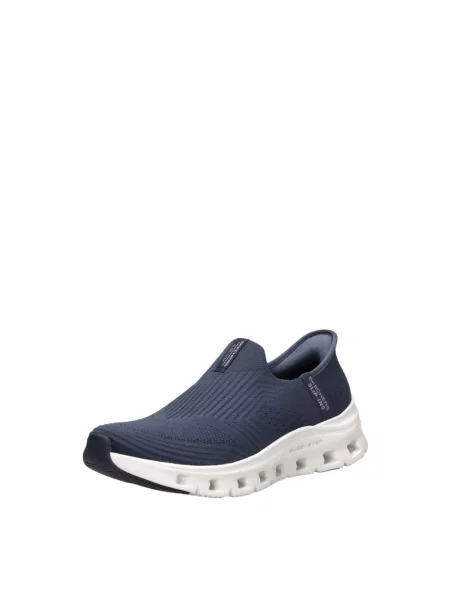 Sneakersy Skechers niebieskie