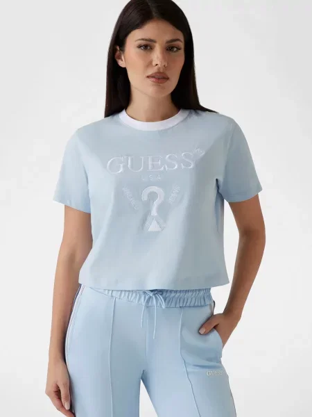 Футболка Guess блакитна