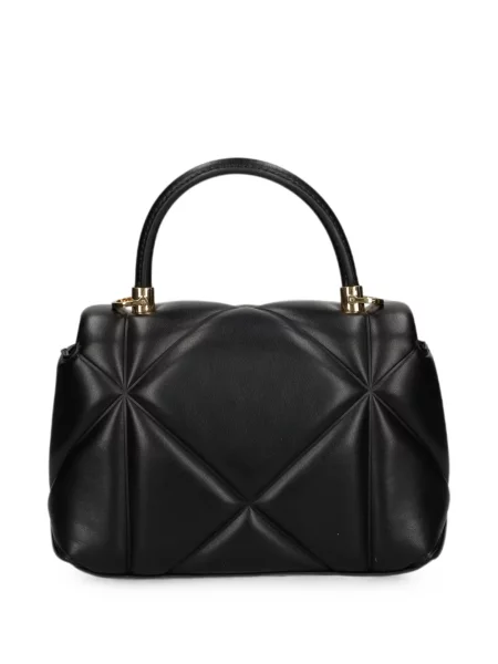 Шопинг чанта Love Moschino с автограф черно