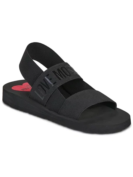 Sandále Love Moschino čierna