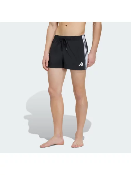 Szorty do pływania 3 Stripes 3 Inch białe