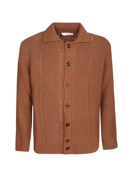 Cardigan Daniele Fiesoli tricotate maro