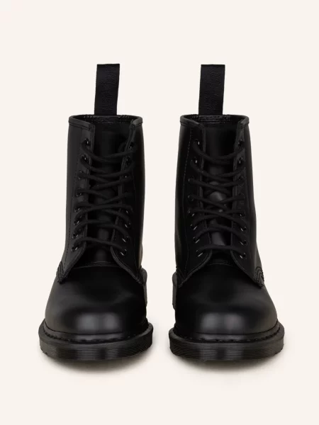Šněrovací kotníkové boty Dr. Martens černé