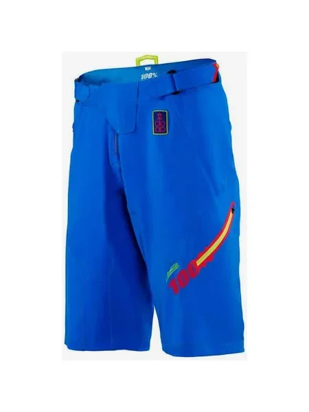 Spodenki MTB Airmatic niebiesko-czerwone 28 czerwone
