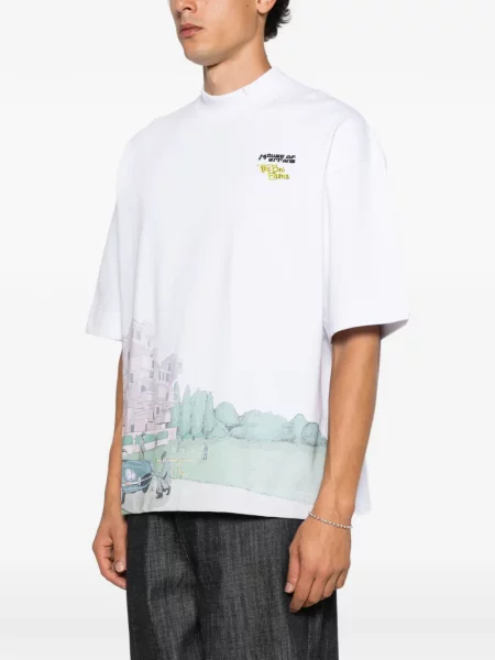 Tricou House Of Errors cu imagine alb