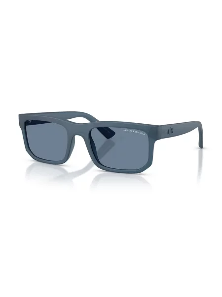 Armani Exchange okulary przeciwsłoneczne granatowy