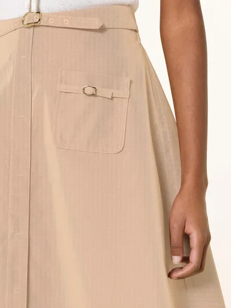 Dorothee Schumacher Sukně Luxury Layer béžová