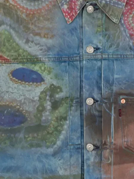 Geacă de blugi Denim Tears albastru