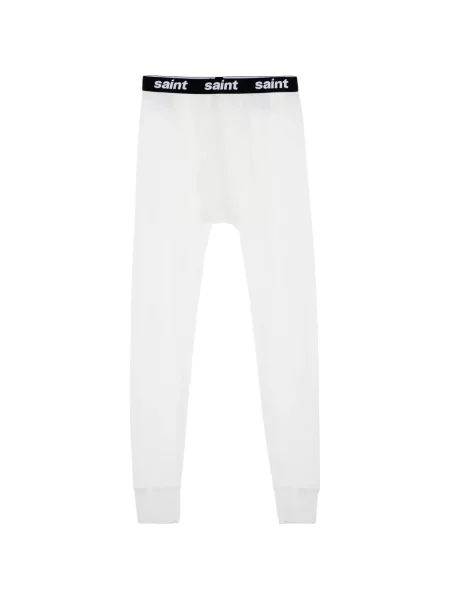 Termic pantaloni Saint Mxxxxxx cu autograf alb
