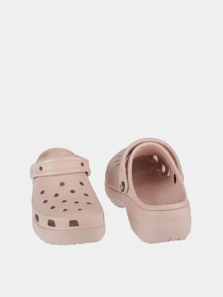Сабо Crocs CLASSIC PLATFORM CLOG W QAQ термопластичні еластомери/ева бежевий