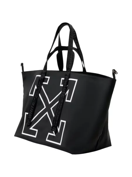 Geantă shopper Off-white alb
