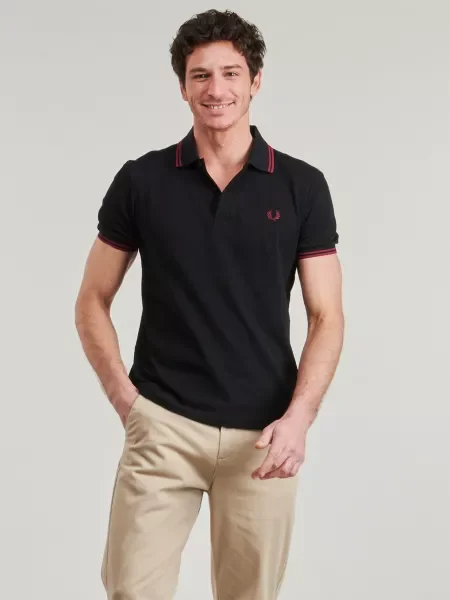 Košeľa Fred Perry čierna