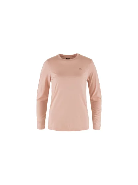 Fjällräven Abisko Wool LS W Kobiety Koszulki Fjällräven Size: XS pomarańczowy