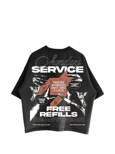 Tricou Free Refills negru