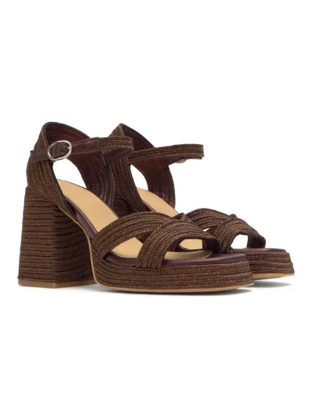 Espadryle Castañer brązowe