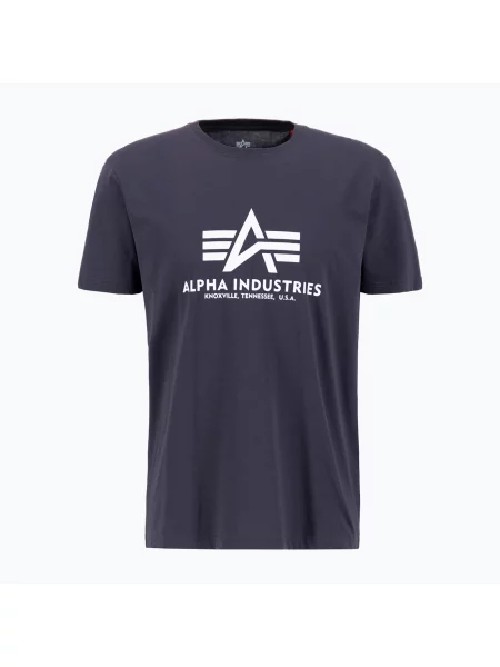 Alpha Industries мъжка тениска Basic iron grey сиво