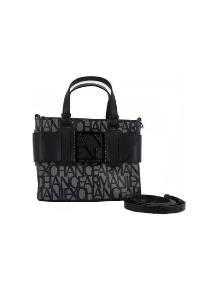 ARMANI EXCHANGE Kabelka světle béžová černá